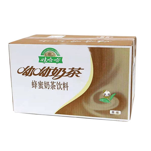 娃哈哈呦呦奶茶原味500ml15瓶箱