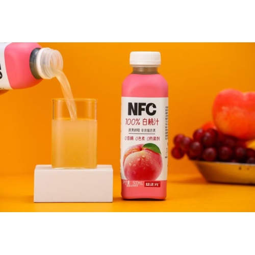 NFC100%益正元白桃汁500ML*15瓶