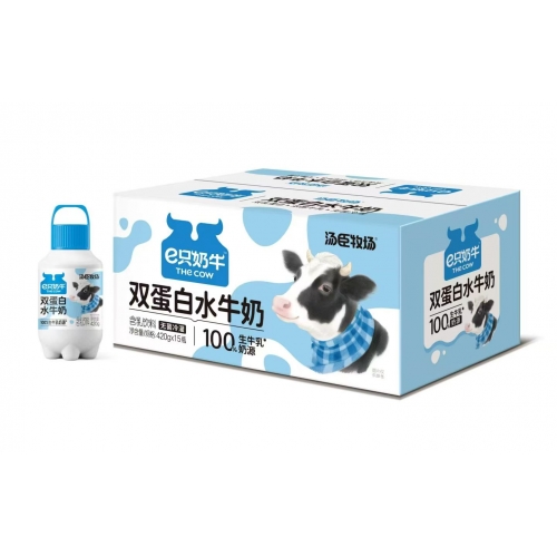 e只奶牛双蛋白水牛奶450mL*15瓶