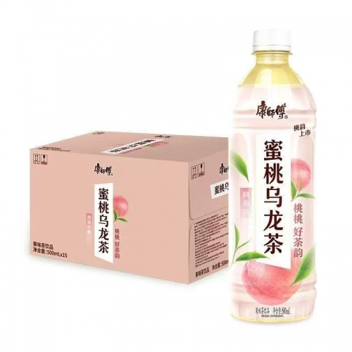 康师傅蜜桃乌龙500mL*15瓶