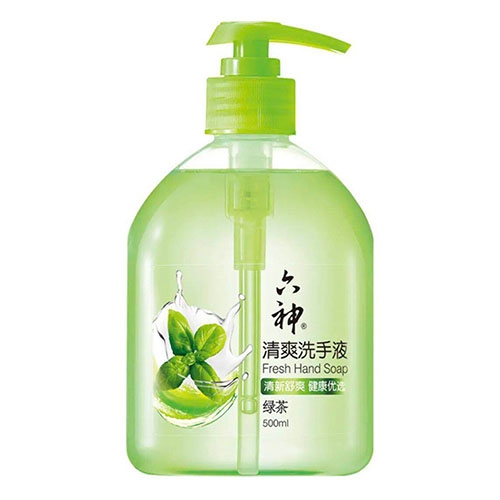 六神清爽洗手液芦荟味500ml