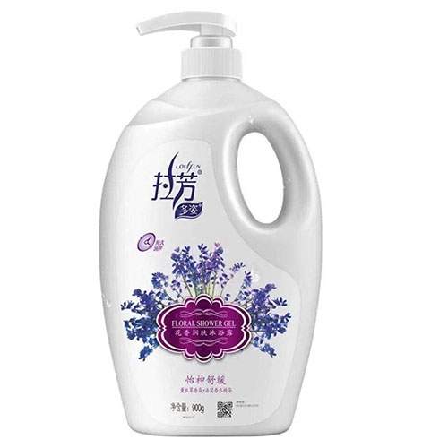 拉芳花香润肤沐浴露900ml