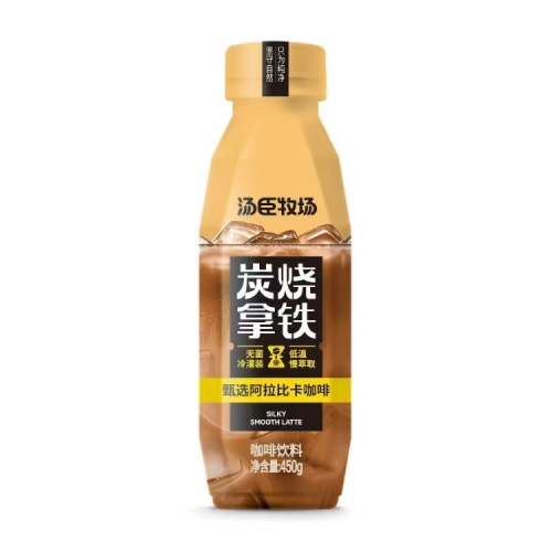 汤臣牧场炭烧拿铁咖啡450ML*15瓶