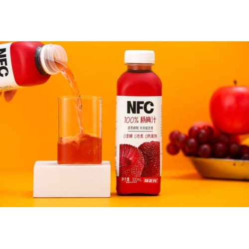 NFC100%益正元杨梅汁500ML*15瓶