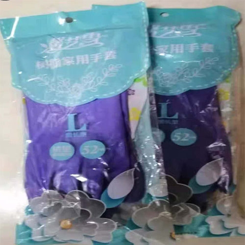 馨艺雪加绒橡胶家用手套