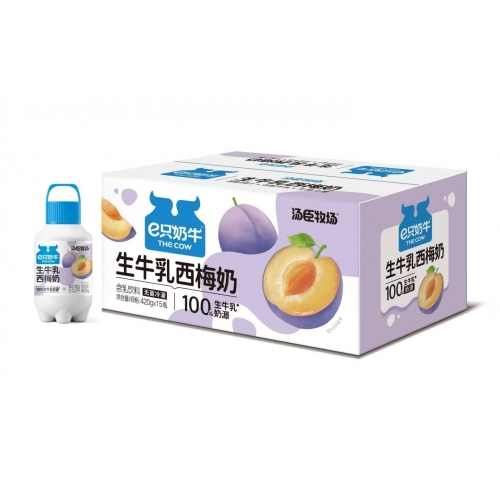 e只奶牛生牛乳西梅奶