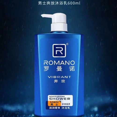 罗曼诺清爽滋润沐浴露600ml