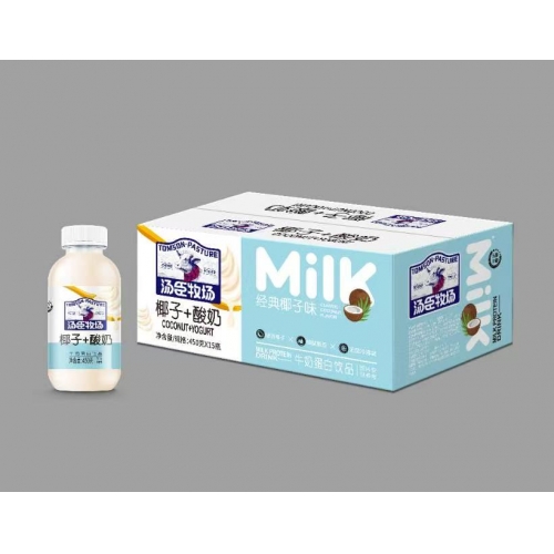 汤臣牧场椰子+酸奶450mL*15瓶