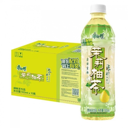 康师傅茉莉柚茶500ml*15瓶